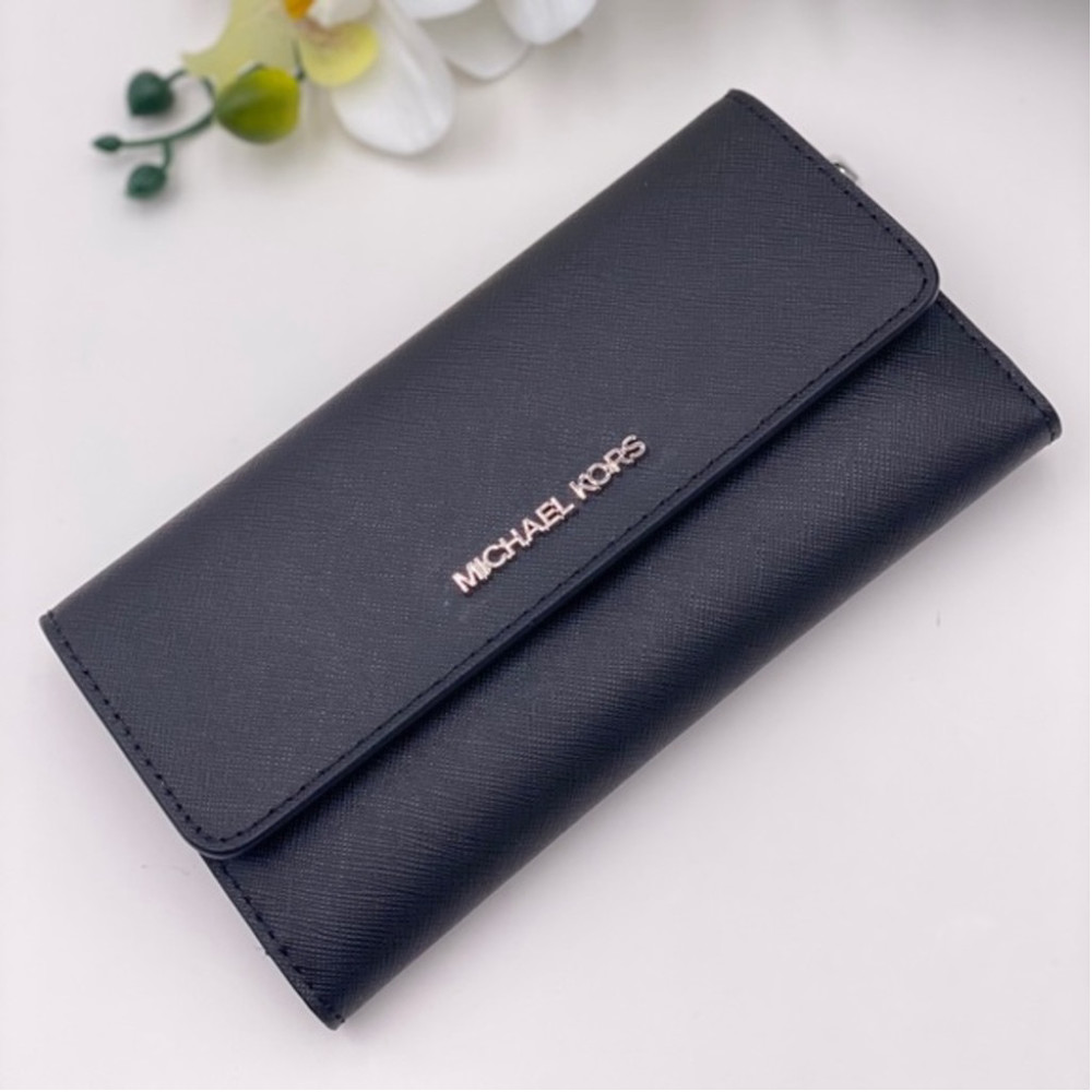 Michael Kors Trifold Wallet Black